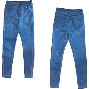 forever 21 high rise skinny jean size 27